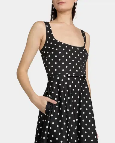 As It May Classic Polka Dot Midi-Dress | Thumbnail 5 As It May Classic Polka Dot Midi-Dress | Thumbnail 5