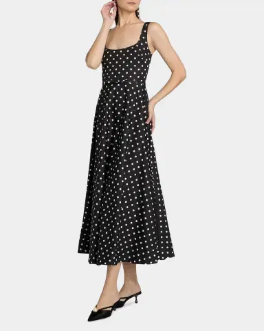 As It May Classic Polka Dot Midi-Dress | Thumbnail 7 As It May Classic Polka Dot Midi-Dress | Thumbnail 7