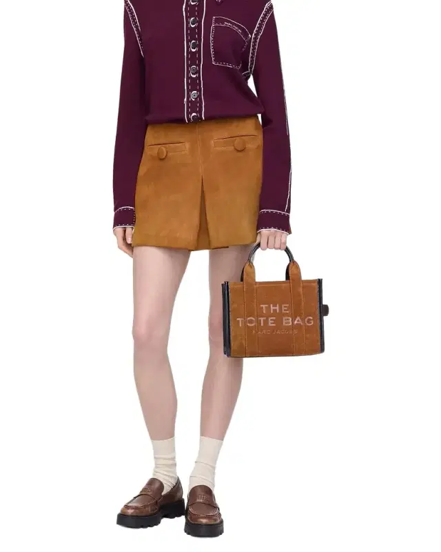 The Suede Small Tote Bag