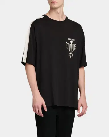 Versace Jeans Couture Logo Relaxed-Fit T-Shirt | Thumbnail 5 Versace Jeans Couture Logo Relaxed-Fit T-Shirt | Thumbnail 5