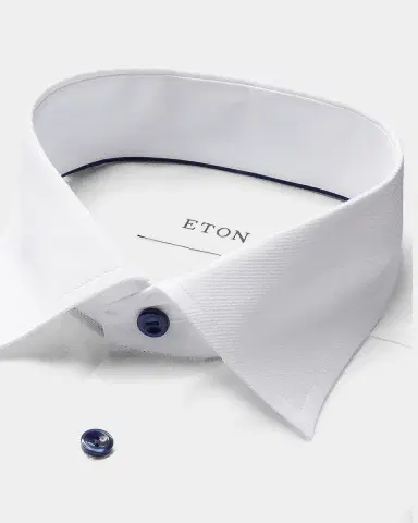 Eton Cotton-Twill Contemporary-Fit Dress Shirt | Thumbnail 5 Eton Cotton-Twill Contemporary-Fit Dress Shirt | Thumbnail 5
