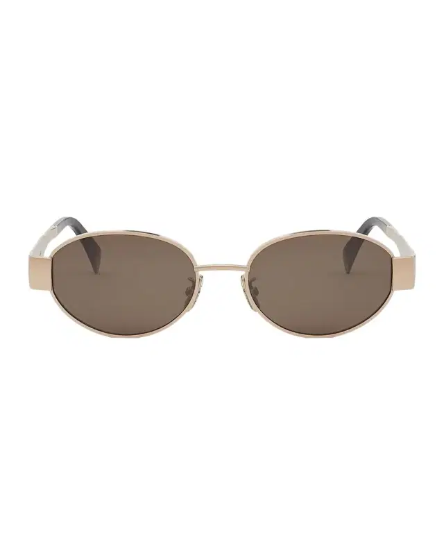 CELINE Triomphe 54MM Oval Sunglasses