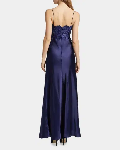 As It May Luella Floral Lace Appliqué Gown | Thumbnail 3 As It May Luella Floral Lace Appliqué Gown | Thumbnail 3