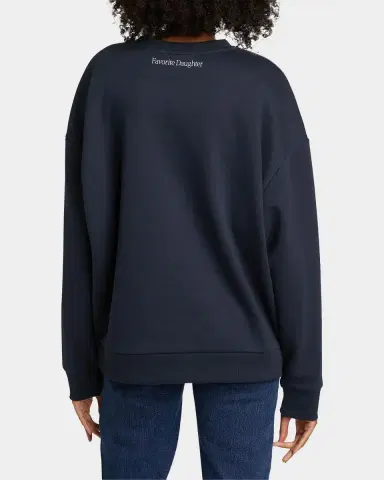 Favorite Daughter Favorite Aunt Heart Logo Sweatshirt | Thumbnail 3 Favorite Daughter Favorite Aunt Heart Logo Sweatshirt | Thumbnail 3