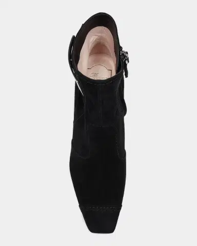 Roger Vivier Trompette 70MM Suede Booties | Thumbnail 4 Roger Vivier Trompette 70MM Suede Booties | Thumbnail 4