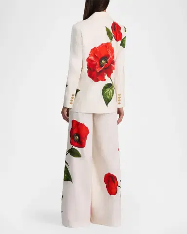 ALICE + OLIVIA Elna Slim Longline Blazer | Thumbnail 3 ALICE + OLIVIA Elna Slim Longline Blazer | Thumbnail 3