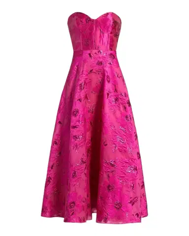 As It May Keyla Jacquard Strapless Midi-Dress | Thumbnail 1 As It May Keyla Jacquard Strapless Midi-Dress | Thumbnail 1