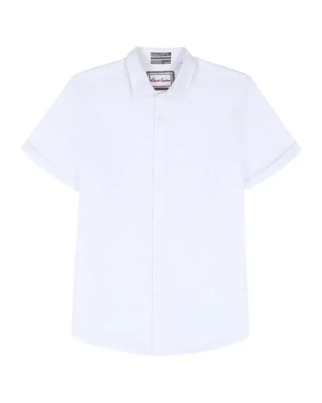 Robert Graham Sutton Solid Linen-Cotton Shirt