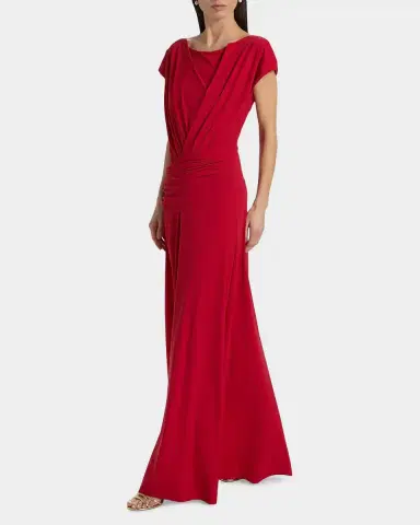 Chiara Boni La Petite Robe Nusia Draped Gown | Thumbnail 2 Chiara Boni La Petite Robe Nusia Draped Gown | Thumbnail 2