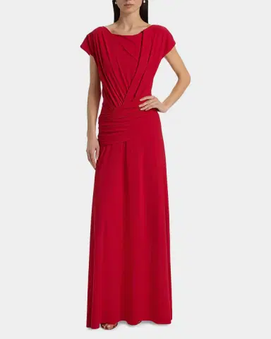 Chiara Boni La Petite Robe Nusia Draped Gown | Thumbnail 4 Chiara Boni La Petite Robe Nusia Draped Gown | Thumbnail 4