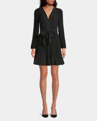 Milly Liv Pleated Belted Minidress | Thumbnail 2 Milly Liv Pleated Belted Minidress | Thumbnail 2