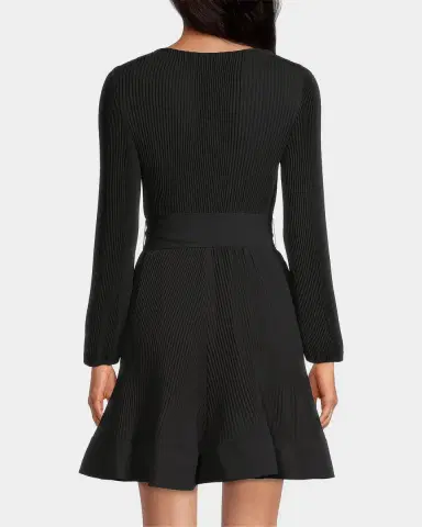 Milly Liv Pleated Belted Minidress | Thumbnail 3 Milly Liv Pleated Belted Minidress | Thumbnail 3