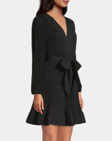 Milly Liv Pleated Belted Minidress | Thumbnail 6 Milly Liv Pleated Belted Minidress | Thumbnail 6