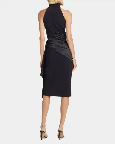 Chiara Boni La Petite Robe Satin Sash Sheath Dress | Thumbnail 2