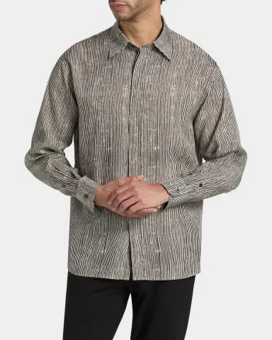 Emporio Armani Irregular Stripe Sport Shirt | Thumbnail 4 Emporio Armani Irregular Stripe Sport Shirt | Thumbnail 4
