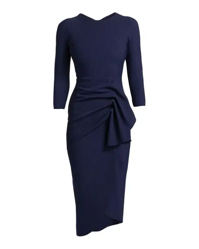 Chiara Boni La Petite Robe Wang Ruffle Cocktail Dress