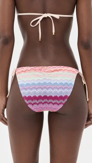 PQ Swim Tie ide Bikini Bottoms unkissed | Thumbnail 3