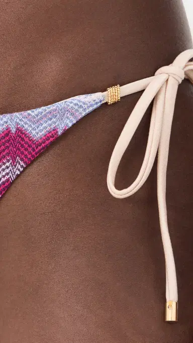 PQ Swim Tie ide Bikini Bottoms unkissed | Thumbnail 5