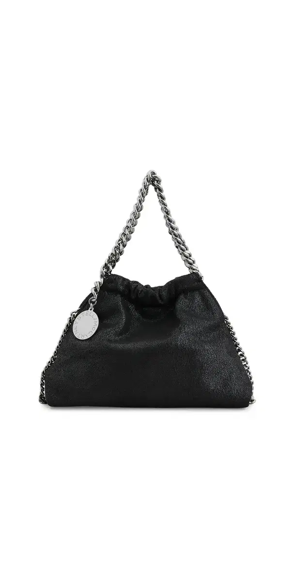 Stella McCartney Falabella Mini Drawstring Bag Black One Size