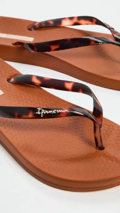 Ipanema Anat Connect Fem Flip Flops Brown/Clear | Thumbnail 6
