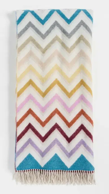 Missoni Watamu Throw Blanket Multicolor One Size | Thumbnail 2