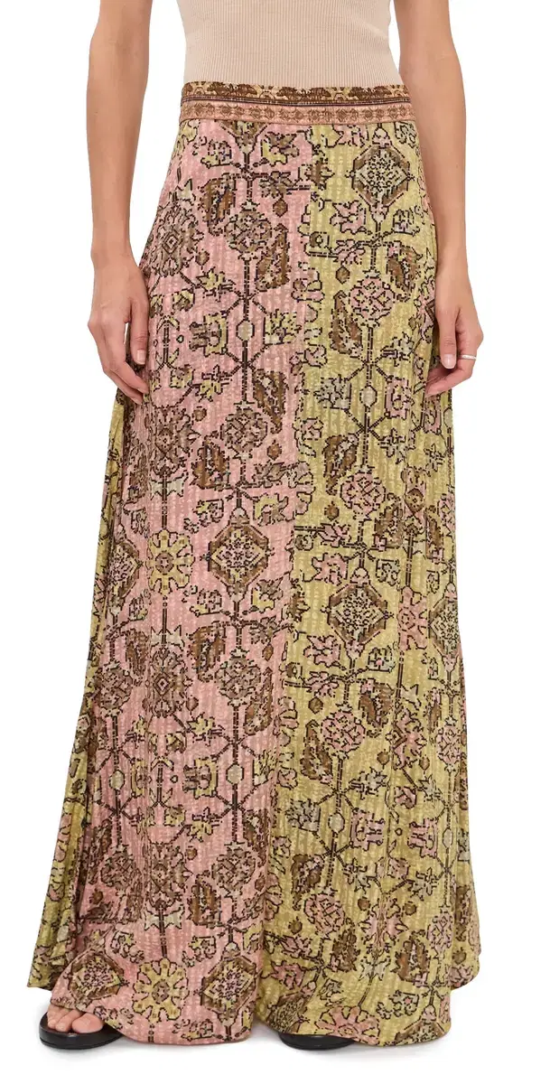 ba & sh Paria Skirt Jaune
