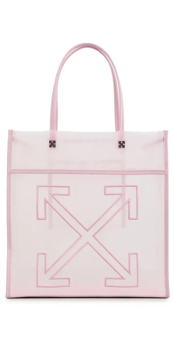Off-White Market Tote Bag Soft Pink One Size