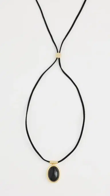 Luv AJ The Midnight Mesa Cord Necklace Gold One Size | Thumbnail 4 Luv AJ The Midnight Mesa Cord Necklace Gold One Size | Thumbnail 4