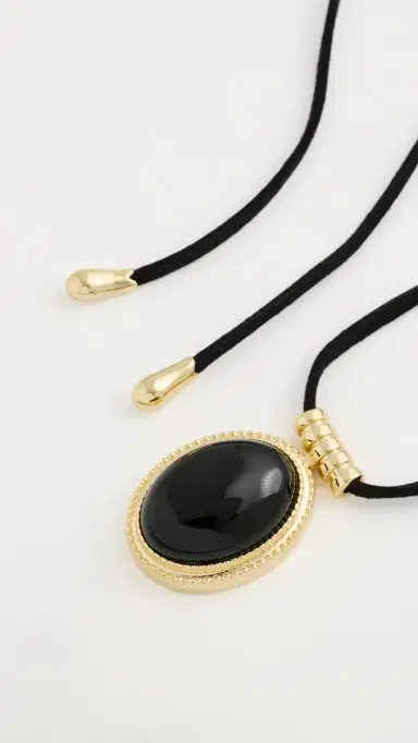 Luv AJ The Midnight Mesa Cord Necklace Gold One Size | Thumbnail 5 Luv AJ The Midnight Mesa Cord Necklace Gold One Size | Thumbnail 5