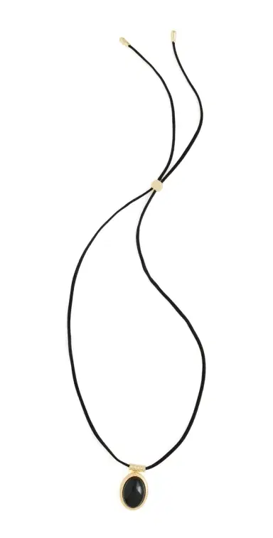 Luv AJ The Midnight Mesa Cord Necklace Gold One Size | Thumbnail 1 Luv AJ The Midnight Mesa Cord Necklace Gold One Size | Thumbnail 1