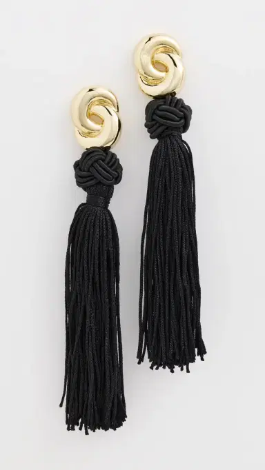 Luv AJ The Solstice Knot Tassel Earrings | Thumbnail 2 Luv AJ The Solstice Knot Tassel Earrings | Thumbnail 2