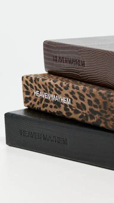 Heaven Mayhem Leopard Book Box Leopard One Size | Thumbnail 5