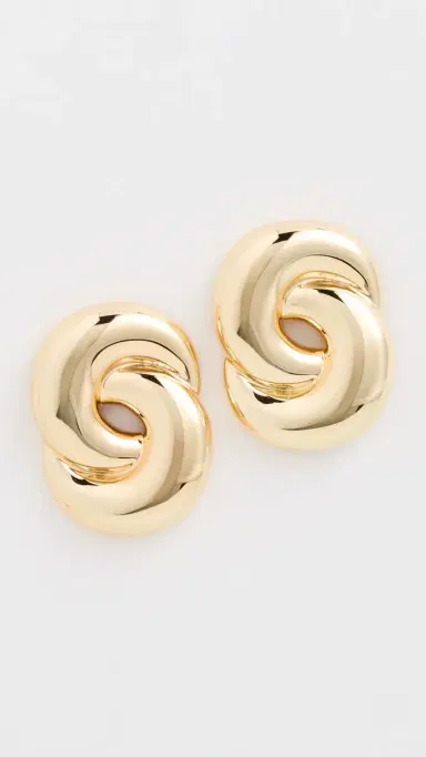 Luv AJ The Solstice Knot Stud Earrings | Thumbnail 2