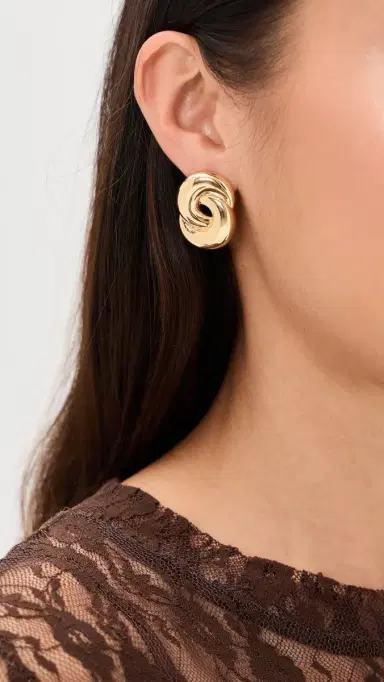 Luv AJ The Solstice Knot Stud Earrings | Thumbnail 3