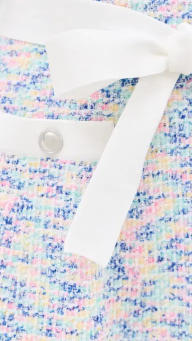 Shoshanna Coco Dress Candy Multi/Optic | Thumbnail 6 Shoshanna Coco Dress Candy Multi/Optic | Thumbnail 6