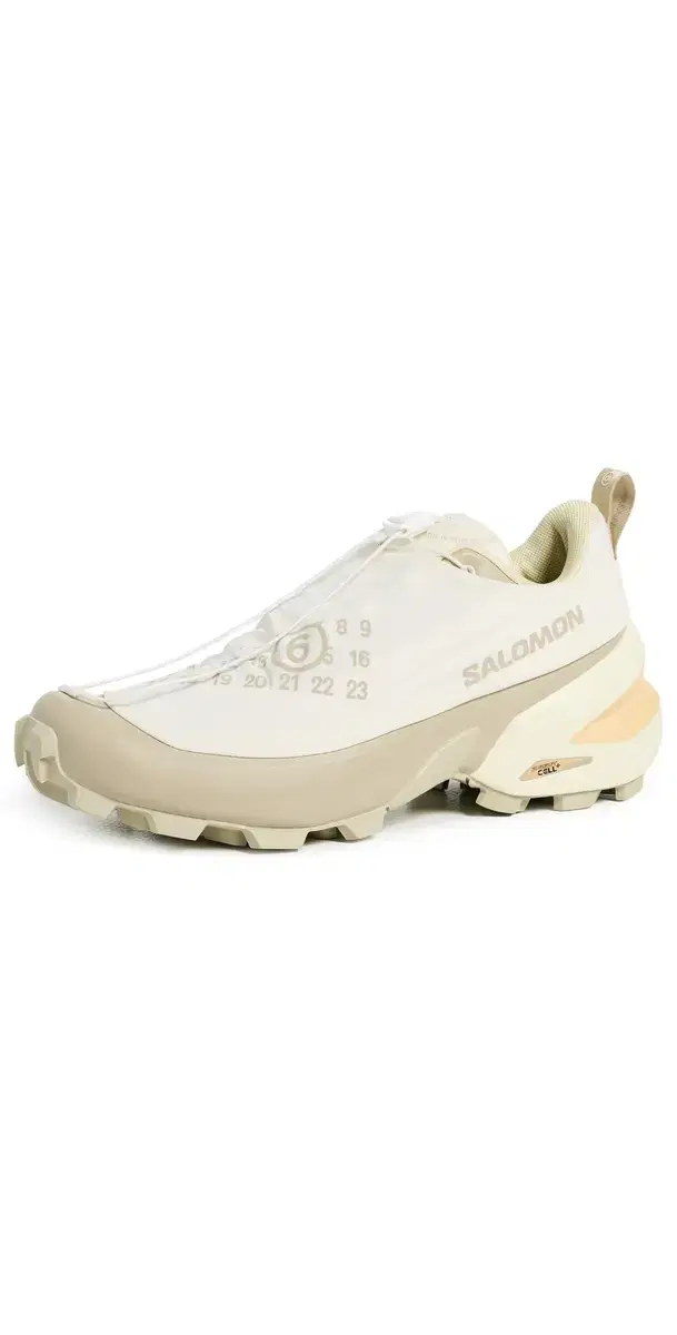 MM6 Maison Margiela MM6 x Salomon Cross Dust Sneakers Vanilla Ice/Eucalyptus/Yellow
