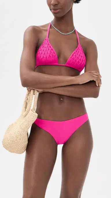 PQ Swim Lila Triangle Bikini Top Petunia M | Thumbnail 5 PQ Swim Lila Triangle Bikini Top Petunia M | Thumbnail 5