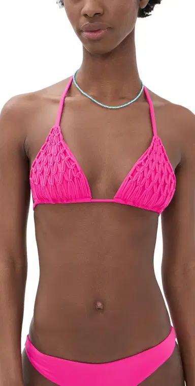 PQ Swim Lila Triangle Bikini Top Petunia M | Thumbnail 1 PQ Swim Lila Triangle Bikini Top Petunia M | Thumbnail 1
