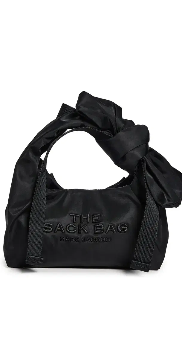 Marc Jacobs The Bow Nylon Mini Sack Bag Black One Size