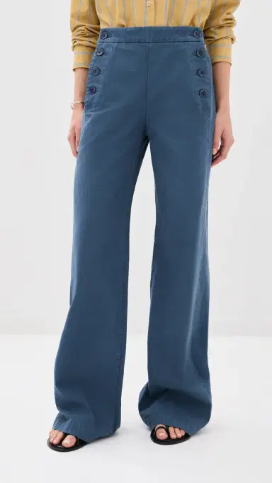 Nili Lotan Reed Pants French Navy | Thumbnail 2