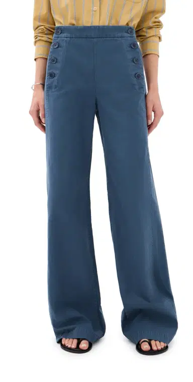Nili Lotan Reed Pants French Navy | Thumbnail 1