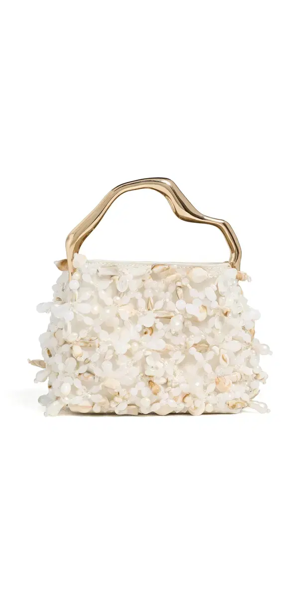 Solene Mini Top Handle Bag Off White Multi One Size
