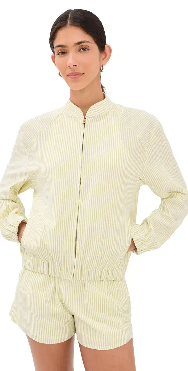 Rhone altair Jacket Citron eersucker