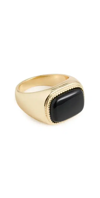 Luv AJ The Midnight Mesa Signet Ring | Thumbnail 1