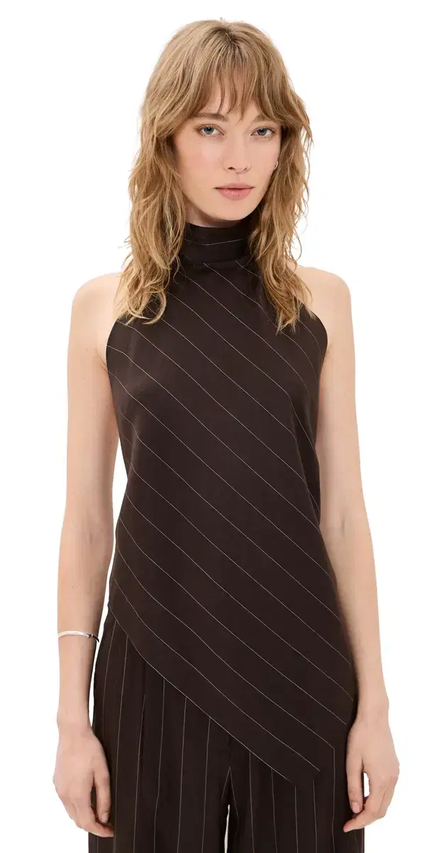 Halter carf Top Brown Multi