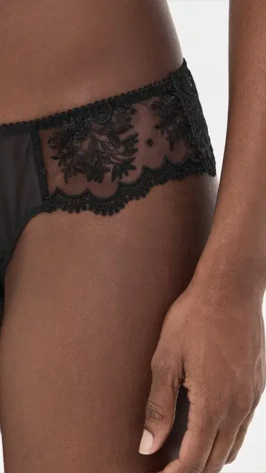 Simone Pérèle Ingrigue Tanga Panties Black | Thumbnail 4