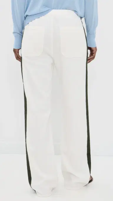 rag & bone Featherweight Logan Pull On Track Pants White Sport | Thumbnail 3 rag & bone Featherweight Logan Pull On Track Pants White Sport | Thumbnail 3