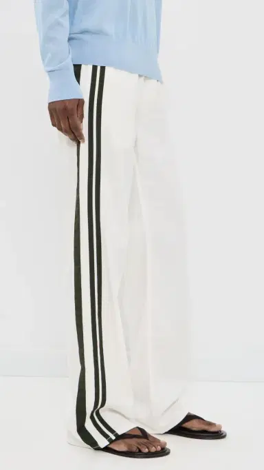 rag & bone Featherweight Logan Pull On Track Pants White Sport | Thumbnail 4 rag & bone Featherweight Logan Pull On Track Pants White Sport | Thumbnail 4