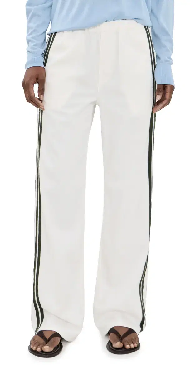 rag & bone Featherweight ogan Pull On Track Pants White Sport