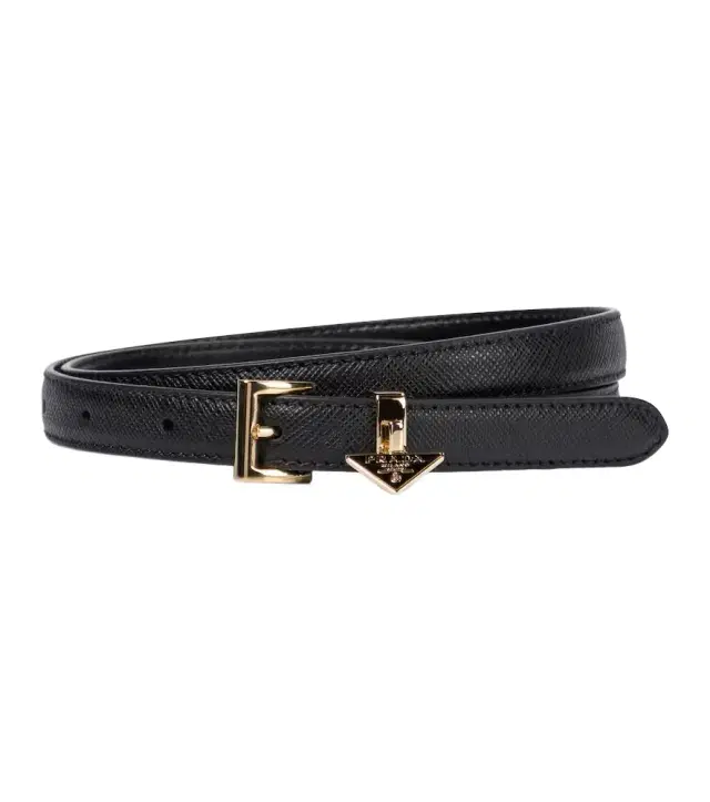 Prada Saffiano leather belt